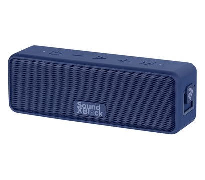 Зображення 2 Акустична система 2.0 2E SoundXBlock TWS MP3 Wireless Waterproof Blue — 2E-BSSXBWBL