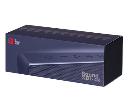 Зображення 7 Акустична система 2.0 2E SoundXBlock TWS MP3 Wireless Waterproof Blue — 2E-BSSXBWBL