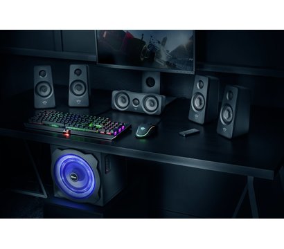 Зображення 10 Акустична система 5.1 Trust 5.1 GXT 658 Tytan Surround Speaker System Black — 21738