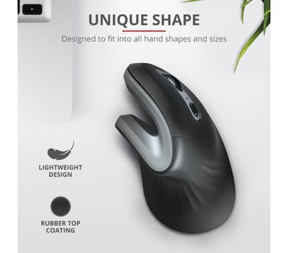 Изображение 14 Мышь Trust Verro Ergonomic WL — 23507