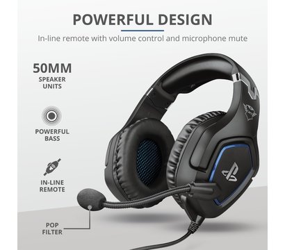 Изображение 7 Наушники Trust GXT 488 Forze-G for PS4 Black — 23530 конденсаторный
