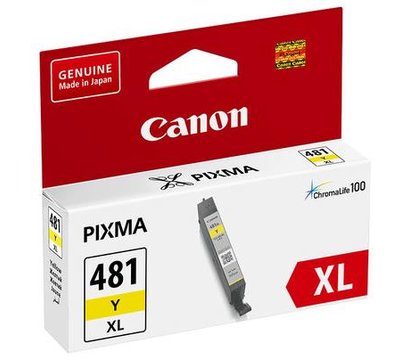 Зображення 2 Картридж для принтерів Canon CLI-481Y XL Yellow - 2046C001