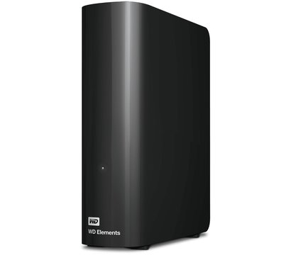Зображення 2 HDD Western Digital Elements Desktop 14TB 3.5 USB 3.0 External Black — WDBWLG0140HBK-EESN, Ємність накопичувача: 14 ТБ