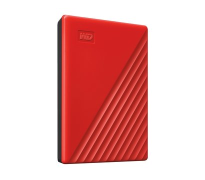 Зображення 2 Жорсткий диск Western Digital My Passport 2TB 2.5 USB 3.2 External Red — WDBYVG0020BRD-WESN, Ємність накопичувача: 2 ТБ