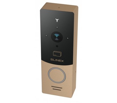 Изображение 4 Вызывная панель Slinex ML-20CRHD Black+Gold на 1 абонента, Цвет корпуса: черный + золото