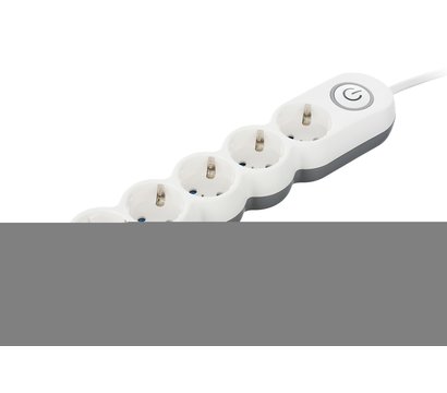 Изображение 3 Сетевой фильтр 2E 2E-U05VESM3W 3m White 5 розеток