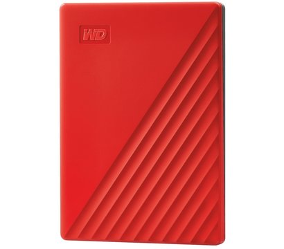 Зображення 3 Жорсткий диск Western Digital My Passport 2TB 2.5 USB 3.2 External Red — WDBYVG0020BRD-WESN, Ємність накопичувача: 2 ТБ