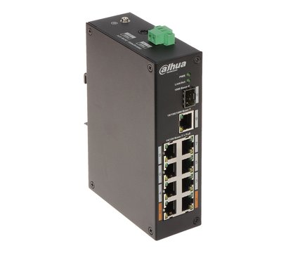 Зображення 2 Комутатор Dahua DH-PFS3110-8ET-96