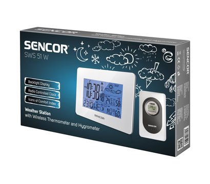 Зображення 2 Термометр Sencor SWS51W