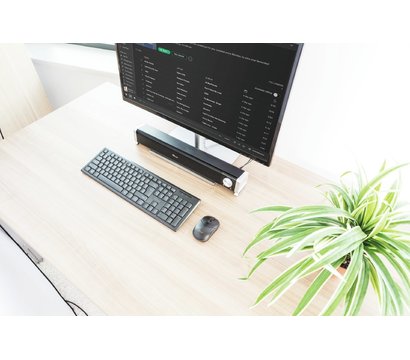 Зображення 14 Акустична система 2.0 Trust Asto Sound Bar PC Speaker Black — 21046