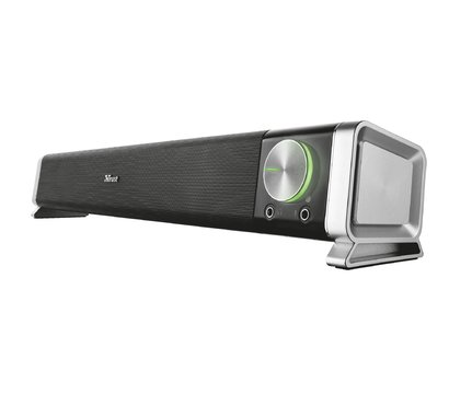 Зображення 3 Акустична система 2.0 Trust Asto Sound Bar PC Speaker Black — 21046