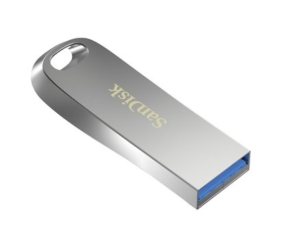 Зображення 2 Накопичувач USB SanDisk Ultra Luxe 128GB USB 3.1 Grey — SDCZ74-128G-G46