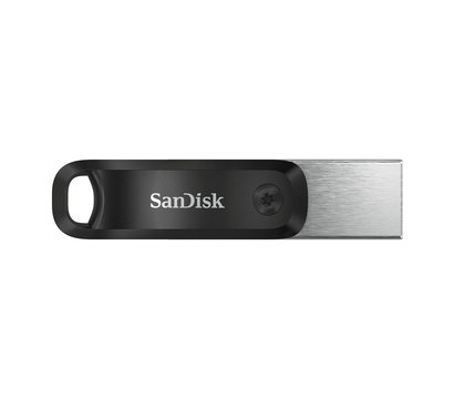 Зображення 3 Накопичувач USB SanDisk iXpand 128GB USB 3.0/Lightning Apple Silver/Black - SDIX60N-128G-GN6NE