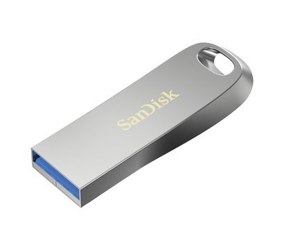 Зображення 3 Накопичувач USB SanDisk Ultra Luxe 128GB USB 3.1 Grey — SDCZ74-128G-G46