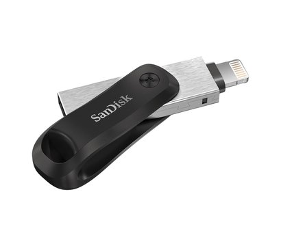 Зображення 4 Накопичувач USB SanDisk iXpand 128GB USB 3.0/Lightning Apple Silver/Black - SDIX60N-128G-GN6NE