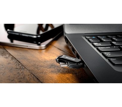 Зображення 8 Накопичувач USB SanDisk Ultra 256GB USB-Type C Black — SDDDC3-256G-G46