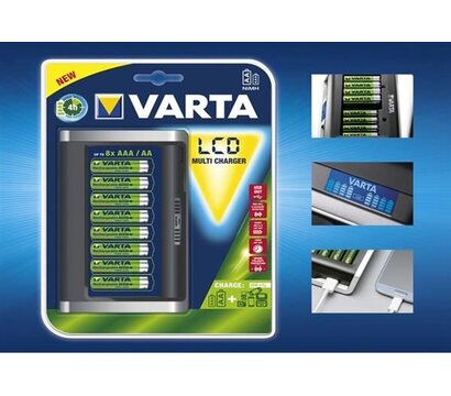 Зображення 2 Зарядка  Varta LCD Multi Charger - 57671101401 1.5V
