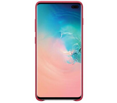Изображение 2 Чехол Samsung Leather Cover для Samsung Galaxy S10+ SM-G975 Red - EF-VG975LREGRU