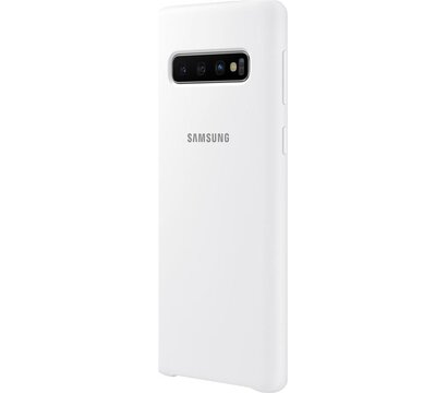 Зображення 3 Чохол Samsung Silicone Cover для Samsung Galaxy S10 SM-G973 White - EF-PG973TWEGRU