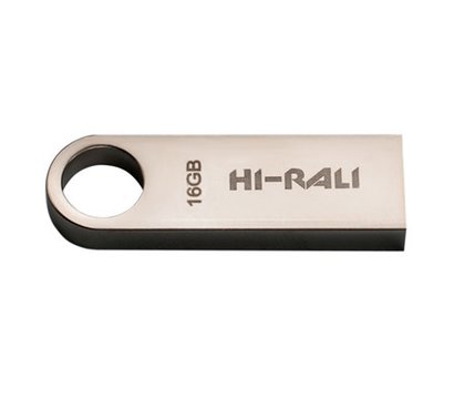 Изображение 2 Накопитель USB Hi-Rali Shuttle Series Silver 16GB USB 2.0 - HI-16GBSHSL