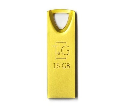 Изображение 2 Накопитель USB T&G 117 Metal Series Gold 16GB USB 2.0 - TG117GD-16G