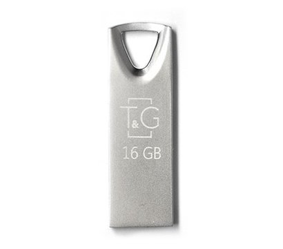 Зображення 2 Накопичувач USB T&G 117 Metal Series Silver 16GB USB 2.0 - TG117SL-16G