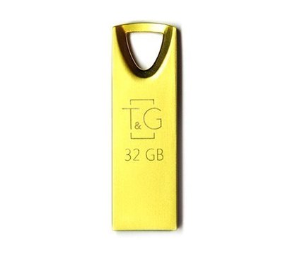 Зображення 2 Накопичувач USB T&G 117 Metal Series Gold 32GB USB 2.0 - TG117GD-32G