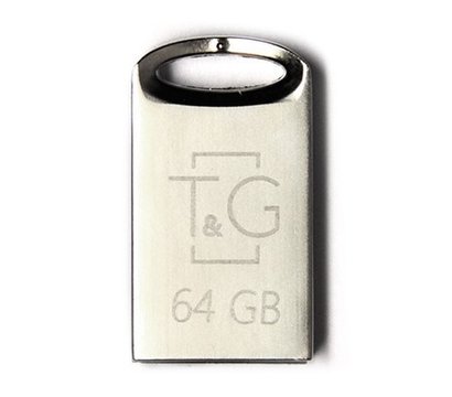Зображення 2 Накопичувач USB T&G 105 Metal Series Silver 64GB USB 2.0 - TG105-64G