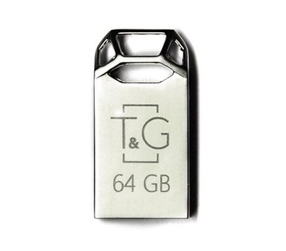 Зображення 2 Накопичувач USB T&G 110 Metal Series Silver 64GB USB 2.0 - TG110-64G