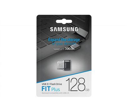 Изображение 3 USB флеш накопитель Samsung Fit Plus Black 128GB USB 3.1 - MUF-128AB/APC