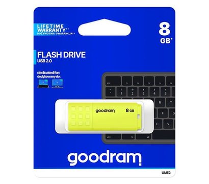 Изображение 5 Накопитель USB GoodRam UME2 8Gb USB2.0 Yellow - UME2-0080Y0R11