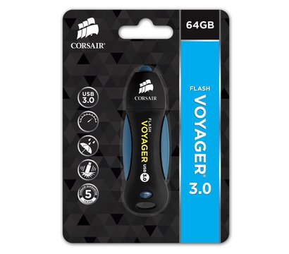 Изображение 5 Накопитель USB Corsair Flash Voyager 64GB USB 3.0 - CMFVY3A-64GB