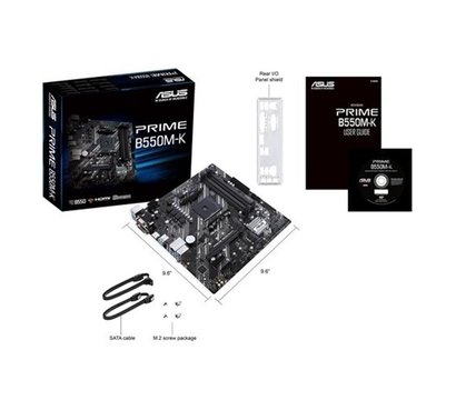 Зображення 12 Материнська плата Asus Prime B550M-K (sAM4, AMD B550, PCI-Ex16)