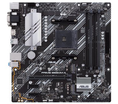 Зображення 2 Материнська плата Asus Prime B550M-A (sAM4, AMD B550, PCI-Ex16)