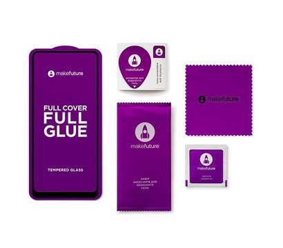 Зображення 2 Захисне скло MakeFuture для Samsung Galaxy A21s SM-A217 Full Cover Full Glue, 0.33 mm - MGF-SA21S