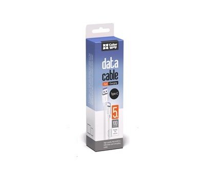Изображение 2 Кабель ColorWay USB-USB Type-C, 1м White — CW-CBUC019-WH