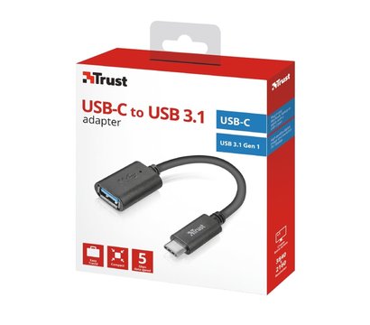 Зображення 5 Адаптер Trust USB-C - USB3.0 — 20967