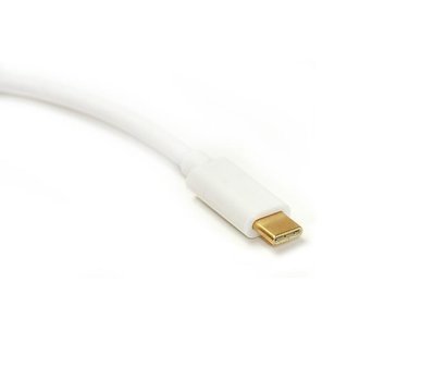 Изображение 3 Адаптер PowerPlant USB Type-C-VGA, 0.15м, White — DV00DV4064