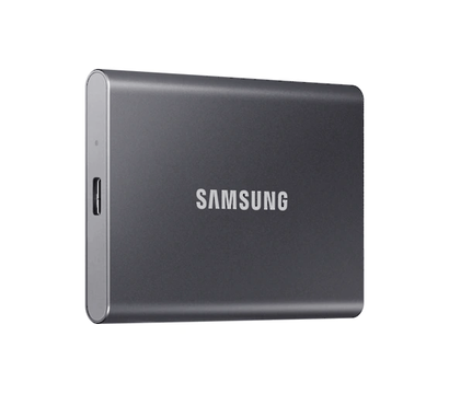 Изображение 2 Накопитель SSD Samsung T7 2TB USB 3.2 Gen 2 Titan Gray — MU-PC2T0T/WW