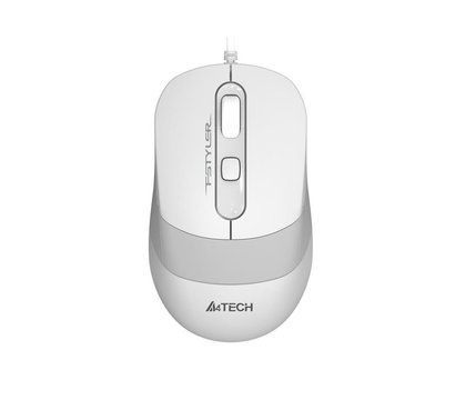 Зображення 2 Миша A4Tech FM10S USB White