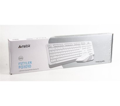 Зображення 4 Комплект мишка + клавіатура A4Tech Bloody FG1010 USB White