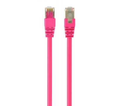 Зображення 2 Патч-корд кручена пара Cablexpert PP6-0.25M/RO FTP Cat.6 (0.25 м) pink