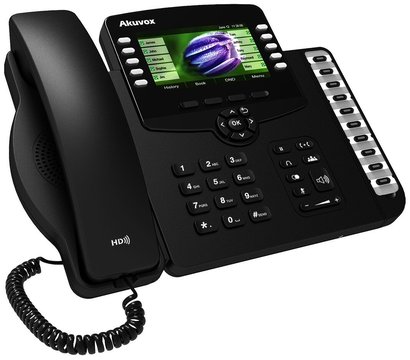 Зображення 2 VoIP телефон Akuvox SP-R67G провідна трубка