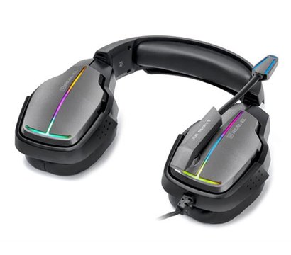 Зображення 3 Навушники REAL-EL GDX-7680 Black — EL124100046 геймерські