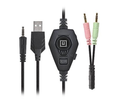 Зображення 9 Навушники REAL-EL GDX-7680 Black — EL124100046 геймерські
