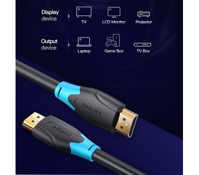 Изображение 8 Кабель мультимедийный Vention HDMI-HDMI, 1 м, v2.0 — AACBF