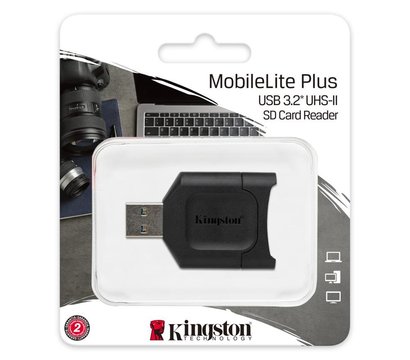 Изображение 3 Картридер Kingston USB 3.1 SDHC/SDXC UHS-II MobileLite Plus