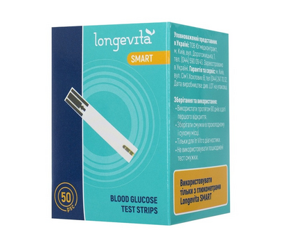 Изображение 2 Тест-полоски Longevita Smart ТП50