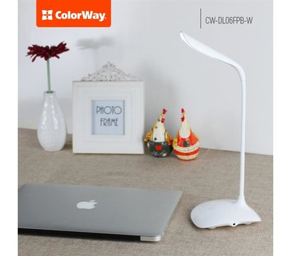 Зображення 11 LED світильник ColorWay CW-DL06FPB-W White для приміщень