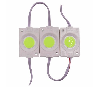 Изображение 2 LED модуль Prolum COB 2.5W 12V, green зеленого свечения